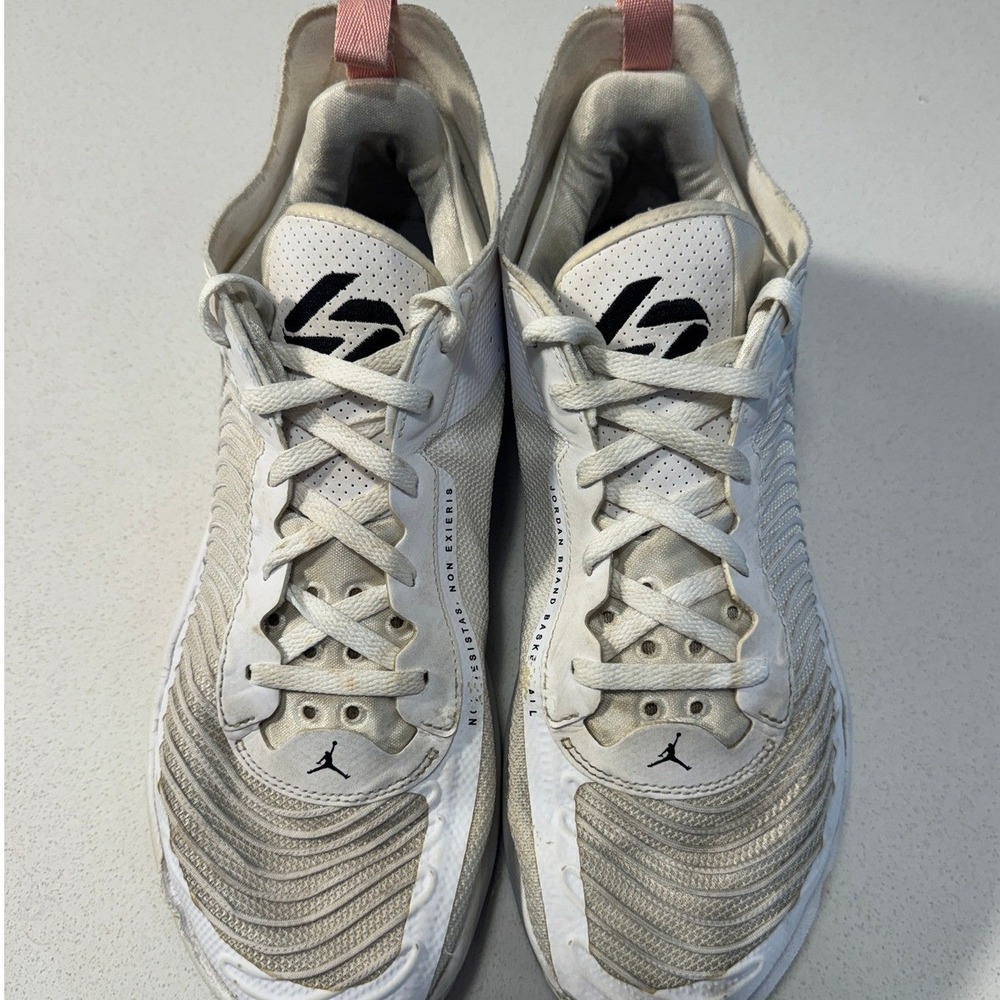 Jordan Luka 1 White Pink Mens Basketball Shoes DN1772-106 Size 12